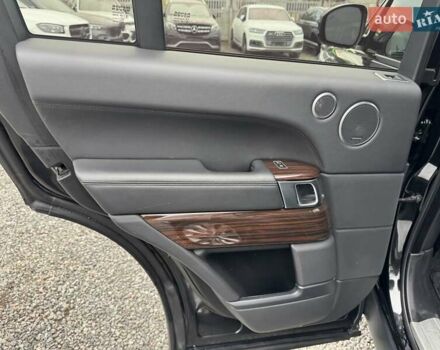 Черный Ленд Ровер Рендж Ровер, объемом двигателя 3 л и пробегом 183 тыс. км за 28900 $, фото 48 на Automoto.ua