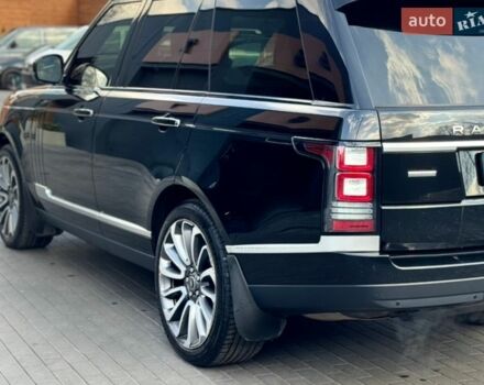 Чорний Ленд Ровер Рендж Ровер, об'ємом двигуна 5 л та пробігом 292 тис. км за 23500 $, фото 3 на Automoto.ua