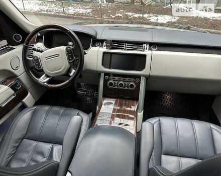 Черный Ленд Ровер Рендж Ровер, объемом двигателя 4.4 л и пробегом 250 тыс. км за 29900 $, фото 20 на Automoto.ua