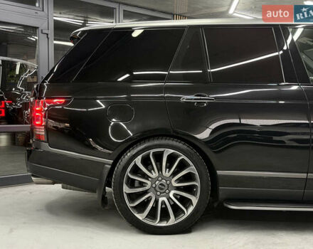 Черный Ленд Ровер Рендж Ровер, объемом двигателя 5 л и пробегом 150 тыс. км за 37500 $, фото 17 на Automoto.ua