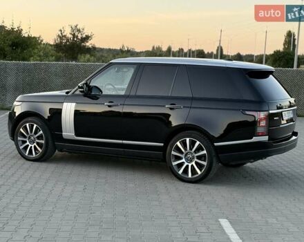 Чорний Ленд Ровер Рендж Ровер, об'ємом двигуна 5 л та пробігом 248 тис. км за 35000 $, фото 10 на Automoto.ua