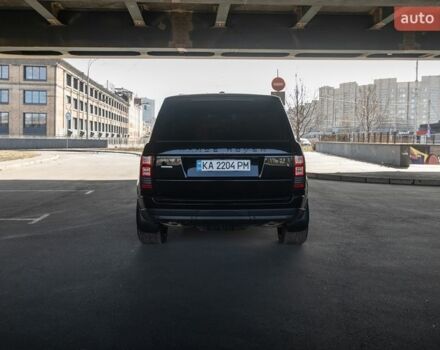 Черный Ленд Ровер Рендж Ровер, объемом двигателя 5 л и пробегом 52 тыс. км за 43500 $, фото 3 на Automoto.ua