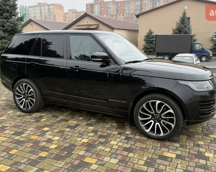 Черный Ленд Ровер Рендж Ровер, объемом двигателя 5 л и пробегом 150 тыс. км за 39800 $, фото 3 на Automoto.ua