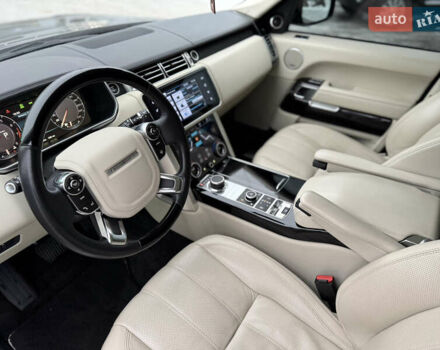 Чорний Ленд Ровер Рендж Ровер, об'ємом двигуна 5 л та пробігом 120 тис. км за 36500 $, фото 22 на Automoto.ua