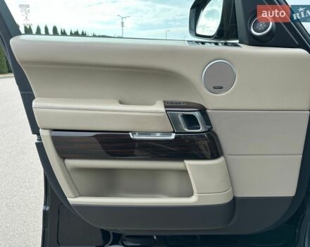 Черный Ленд Ровер Рендж Ровер, объемом двигателя 5 л и пробегом 52 тыс. км за 37800 $, фото 11 на Automoto.ua