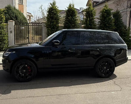 Черный Ленд Ровер Рендж Ровер, объемом двигателя 4.37 л и пробегом 170 тыс. км за 39500 $, фото 81 на Automoto.ua