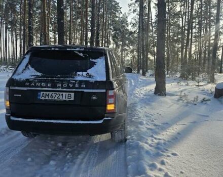 Черный Ленд Ровер Рендж Ровер, объемом двигателя 5 л и пробегом 186 тыс. км за 35000 $, фото 20 на Automoto.ua