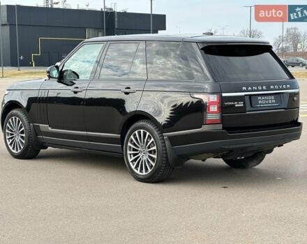 Черный Ленд Ровер Рендж Ровер, объемом двигателя 5 л и пробегом 52 тыс. км за 37800 $, фото 4 на Automoto.ua