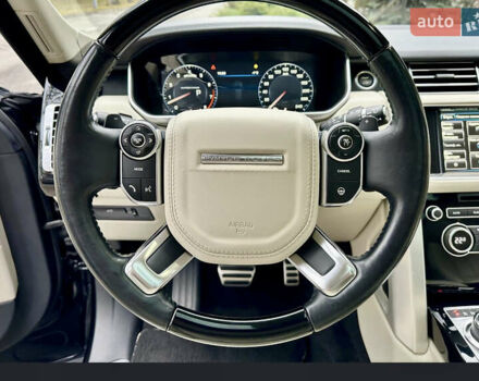 Чорний Ленд Ровер Рендж Ровер, об'ємом двигуна 5 л та пробігом 93 тис. км за 40000 $, фото 62 на Automoto.ua