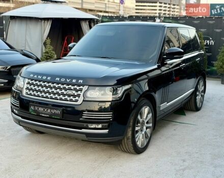 Черный Ленд Ровер Рендж Ровер, объемом двигателя 5 л и пробегом 110 тыс. км за 33900 $, фото 12 на Automoto.ua