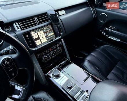 Черный Ленд Ровер Рендж Ровер, объемом двигателя 4.37 л и пробегом 207 тыс. км за 31500 $, фото 72 на Automoto.ua