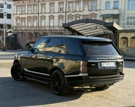 Чорний Ленд Ровер Рендж Ровер, об'ємом двигуна 5 л та пробігом 208 тис. км за 28000 $, фото 5 на Automoto.ua