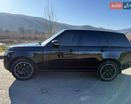 Черный Ленд Ровер Рендж Ровер, объемом двигателя 2.99 л и пробегом 225 тыс. км за 30000 $, фото 9 на Automoto.ua