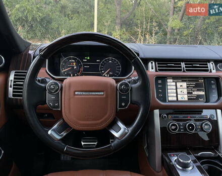 Чорний Ленд Ровер Рендж Ровер, об'ємом двигуна 5 л та пробігом 125 тис. км за 41000 $, фото 92 на Automoto.ua