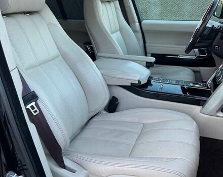 Чорний Ленд Ровер Рендж Ровер, об'ємом двигуна 5 л та пробігом 248 тис. км за 35000 $, фото 15 на Automoto.ua