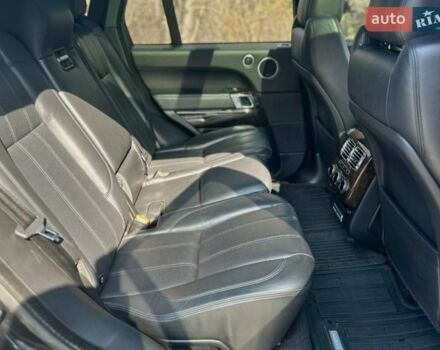 Чорний Ленд Ровер Рендж Ровер, об'ємом двигуна 4.37 л та пробігом 166 тис. км за 33900 $, фото 4 на Automoto.ua