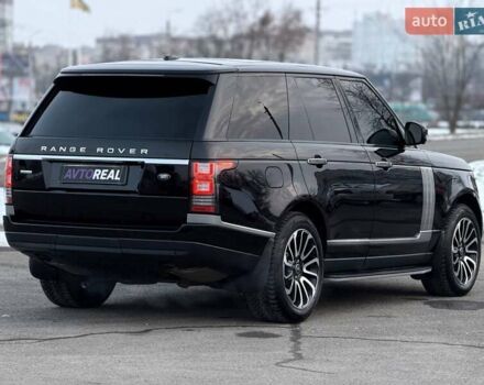 Черный Ленд Ровер Рендж Ровер, объемом двигателя 4.37 л и пробегом 207 тыс. км за 31500 $, фото 18 на Automoto.ua