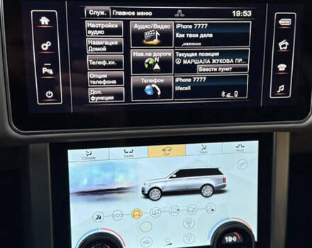 Черный Ленд Ровер Рендж Ровер, объемом двигателя 4.37 л и пробегом 170 тыс. км за 39500 $, фото 3 на Automoto.ua