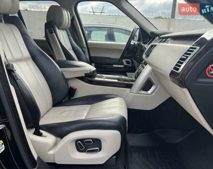 Черный Ленд Ровер Рендж Ровер, объемом двигателя 4.37 л и пробегом 170 тыс. км за 27900 $, фото 6 на Automoto.ua