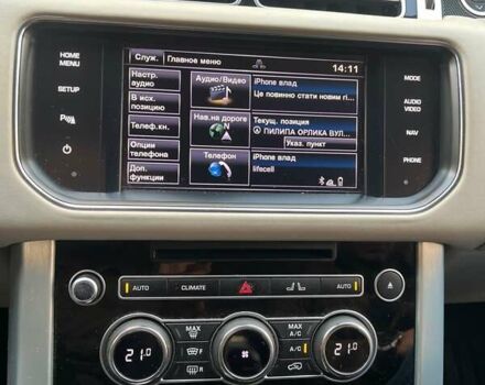 Черный Ленд Ровер Рендж Ровер, объемом двигателя 2.99 л и пробегом 137 тыс. км за 31000 $, фото 12 на Automoto.ua