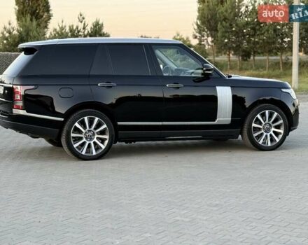 Чорний Ленд Ровер Рендж Ровер, об'ємом двигуна 5 л та пробігом 248 тис. км за 35000 $, фото 13 на Automoto.ua