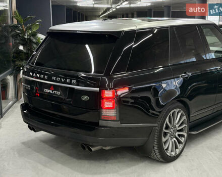 Черный Ленд Ровер Рендж Ровер, объемом двигателя 5 л и пробегом 150 тыс. км за 37500 $, фото 15 на Automoto.ua