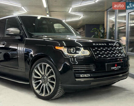 Черный Ленд Ровер Рендж Ровер, объемом двигателя 5 л и пробегом 150 тыс. км за 37500 $, фото 3 на Automoto.ua