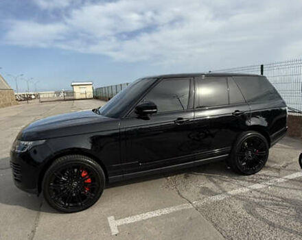 Черный Ленд Ровер Рендж Ровер, объемом двигателя 4.37 л и пробегом 170 тыс. км за 39500 $, фото 63 на Automoto.ua