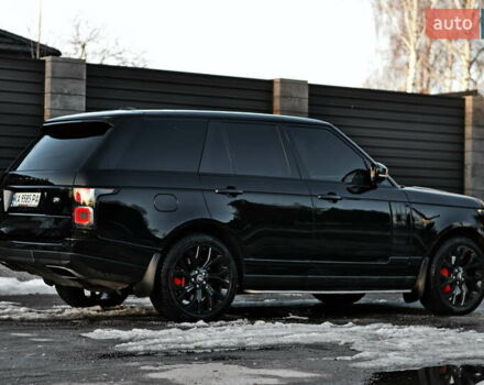 Чорний Ленд Ровер Рендж Ровер, об'ємом двигуна 5 л та пробігом 206 тис. км за 27800 $, фото 8 на Automoto.ua
