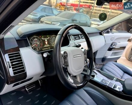 Черный Ленд Ровер Рендж Ровер, объемом двигателя 5 л и пробегом 110 тыс. км за 33900 $, фото 36 на Automoto.ua