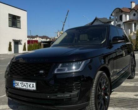 Чорний Ленд Ровер Рендж Ровер, об'ємом двигуна 5 л та пробігом 206 тис. км за 27900 $, фото 1 на Automoto.ua