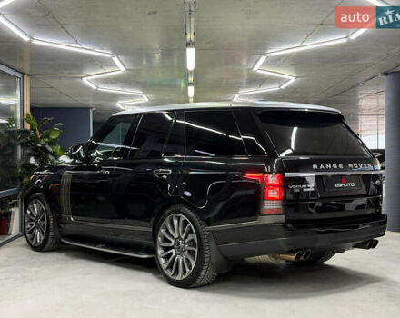 Черный Ленд Ровер Рендж Ровер, объемом двигателя 5 л и пробегом 150 тыс. км за 37500 $, фото 10 на Automoto.ua