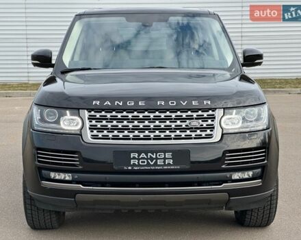 Черный Ленд Ровер Рендж Ровер, объемом двигателя 5 л и пробегом 52 тыс. км за 37800 $, фото 1 на Automoto.ua
