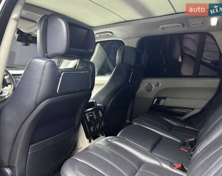 Черный Ленд Ровер Рендж Ровер, объемом двигателя 5 л и пробегом 115 тыс. км за 26500 $, фото 17 на Automoto.ua