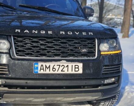 Черный Ленд Ровер Рендж Ровер, объемом двигателя 5 л и пробегом 186 тыс. км за 35000 $, фото 21 на Automoto.ua