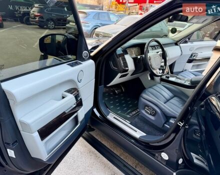 Черный Ленд Ровер Рендж Ровер, объемом двигателя 5 л и пробегом 110 тыс. км за 33900 $, фото 29 на Automoto.ua