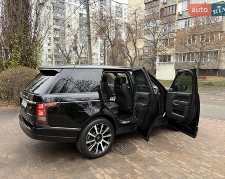Чорний Ленд Ровер Рендж Ровер, об'ємом двигуна 5 л та пробігом 175 тис. км за 26950 $, фото 26 на Automoto.ua