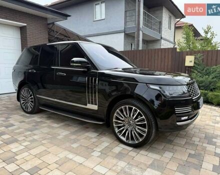 Чорний Ленд Ровер Рендж Ровер, об'ємом двигуна 4.37 л та пробігом 210 тис. км за 35000 $, фото 2 на Automoto.ua