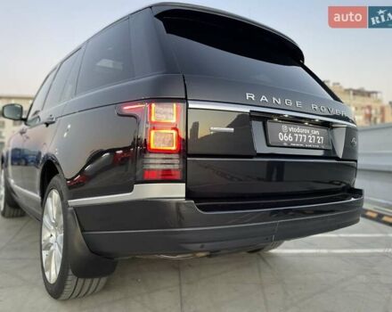 Чорний Ленд Ровер Рендж Ровер, об'ємом двигуна 5 л та пробігом 125 тис. км за 41000 $, фото 53 на Automoto.ua