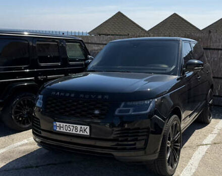 Черный Ленд Ровер Рендж Ровер, объемом двигателя 4.37 л и пробегом 170 тыс. км за 39500 $, фото 90 на Automoto.ua