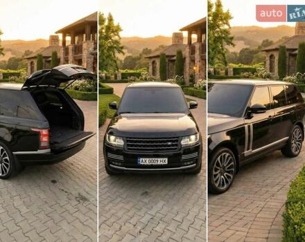 Чорний Ленд Ровер Рендж Ровер, об'ємом двигуна 5 л та пробігом 100 тис. км за 44000 $, фото 1 на Automoto.ua
