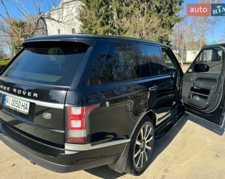 Чорний Ленд Ровер Рендж Ровер, об'ємом двигуна 4.37 л та пробігом 201 тис. км за 29500 $, фото 12 на Automoto.ua