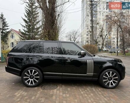 Чорний Ленд Ровер Рендж Ровер, об'ємом двигуна 5 л та пробігом 175 тис. км за 26950 $, фото 17 на Automoto.ua