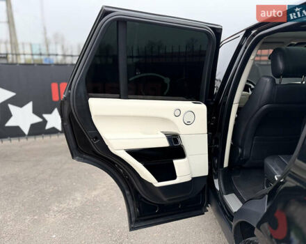 Черный Ленд Ровер Рендж Ровер, объемом двигателя 4.39 л и пробегом 200 тыс. км за 38900 $, фото 15 на Automoto.ua