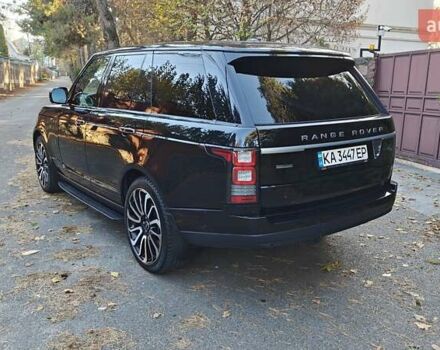Черный Ленд Ровер Рендж Ровер, объемом двигателя 5 л и пробегом 137 тыс. км за 32000 $, фото 8 на Automoto.ua