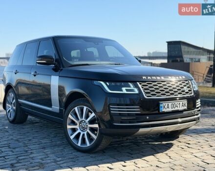 Черный Ленд Ровер Рендж Ровер, объемом двигателя 5 л и пробегом 77 тыс. км за 39999 $, фото 1 на Automoto.ua
