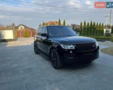 Чорний Ленд Ровер Рендж Ровер, об'ємом двигуна 5 л та пробігом 207 тис. км за 25900 $, фото 1 на Automoto.ua