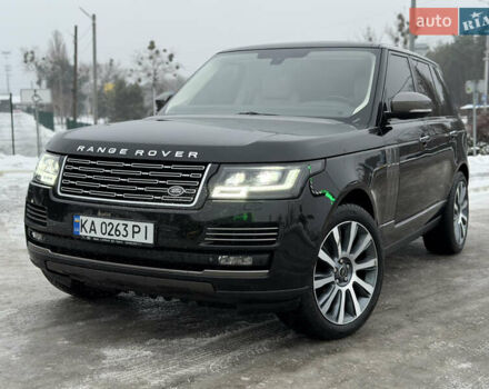 Чорний Ленд Ровер Рендж Ровер, об'ємом двигуна 5 л та пробігом 120 тис. км за 36500 $, фото 7 на Automoto.ua