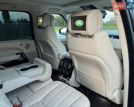 Чорний Ленд Ровер Рендж Ровер, об'ємом двигуна 5 л та пробігом 248 тис. км за 35000 $, фото 23 на Automoto.ua