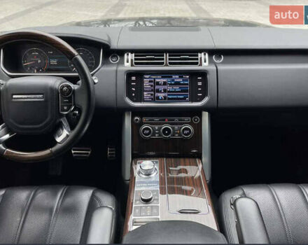 Черный Ленд Ровер Рендж Ровер, объемом двигателя 3 л и пробегом 168 тыс. км за 42000 $, фото 8 на Automoto.ua